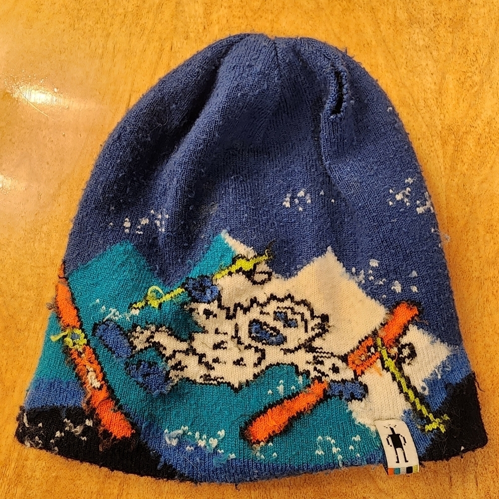 Smartwool Kids Reversible Blue Yeti Beanie